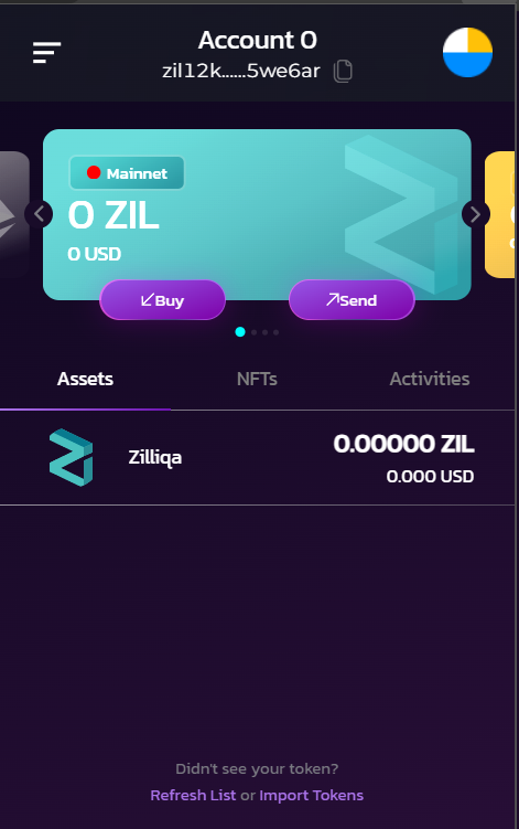 Wallet Extension